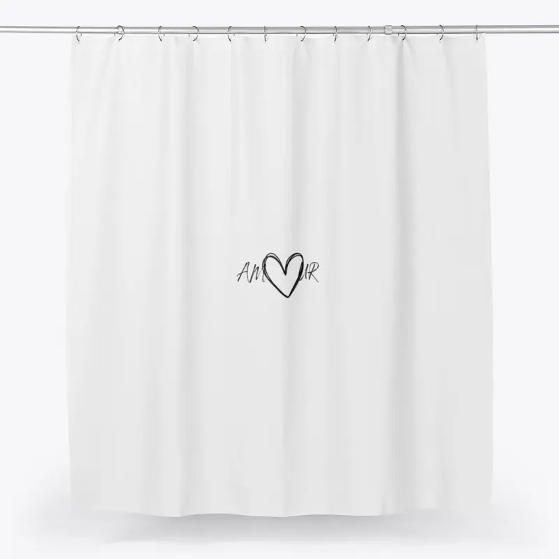 Amour Shower Curtain